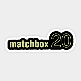 20 Box Match Sticker